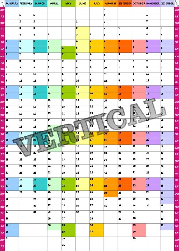 Year Planners (12 consecutive months) - Image 4