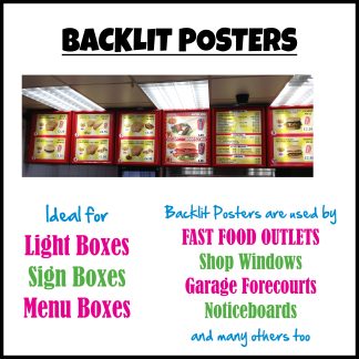 Backlit Posters