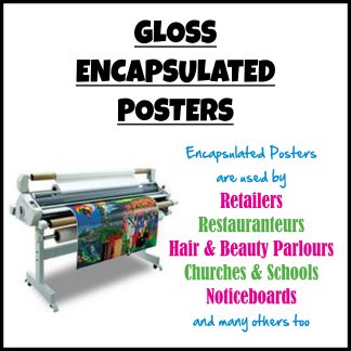 Encapsulated Posters