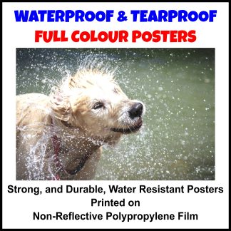 Tearproof Posters